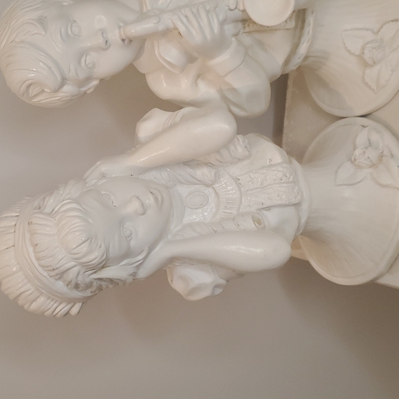 VTG Saxaphone Musical Boy and Girl STATUES 1971 - Picture 3 of 13